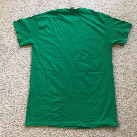 Irish Queen -Irish Coffee Cream Ale unisex green tee shirt - Picture 3 of 11